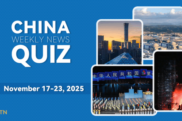 China Weekly News Quiz: Top Stories Nov 17–23, 2025