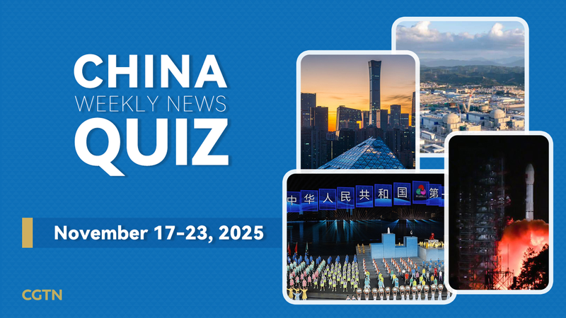 China Weekly News Quiz: Top Stories Nov 17–23, 2025
