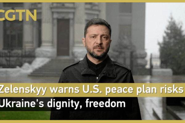 Zelenskyy Slams US Peace Plan as Threat to Ukraine’s Dignity video poster