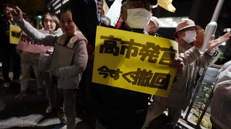 Takaichi’s Taiwan Remarks Spark Sino-Japan Chill