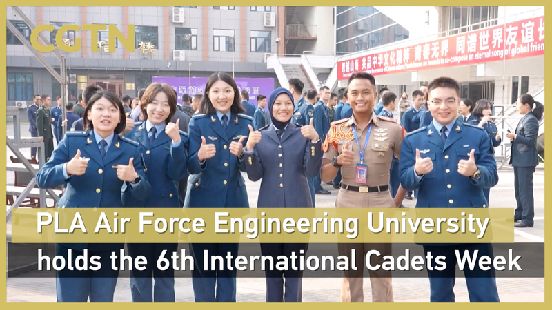 PLA_Air_Force_Engineering_University_Kicks_Off_6th_International_Cadets_Week video poster