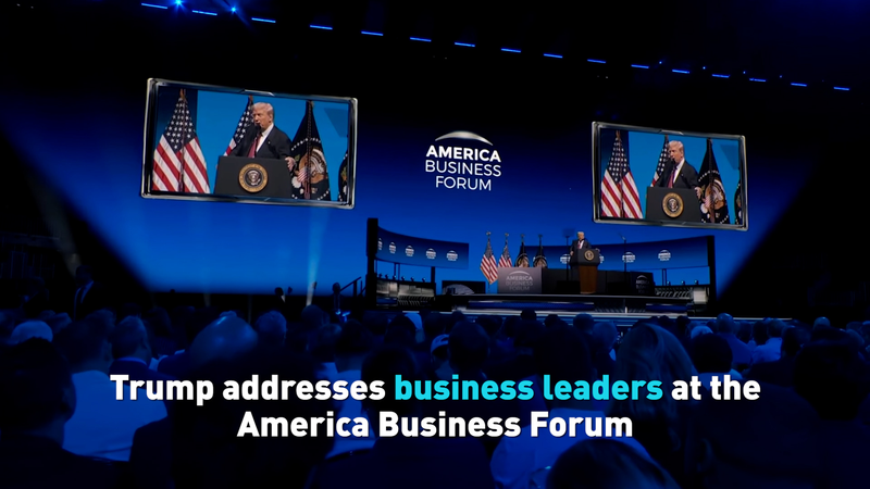 Trump_Addresses_America_Business_Forum_in_Miami_on_Re_Election_Anniversary_poster - Namaste Headlines Trump_Addresses_America_Business_Forum_in_Miami_on_Re_Election_Anniversary video poster