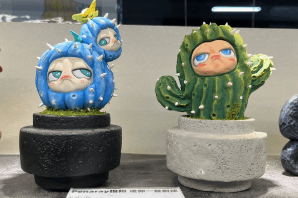 Xu Wen’s Cactus Toy Series: Resilience in a Pot 🌵