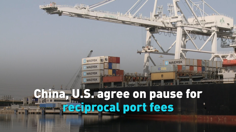 US_and_Chinese_mainland_Pause_Port_Fees_to_Ease_Trade_poster - Namaste Headlines US_and_Chinese_mainland_Pause_Port_Fees_to_Ease_Trade video poster