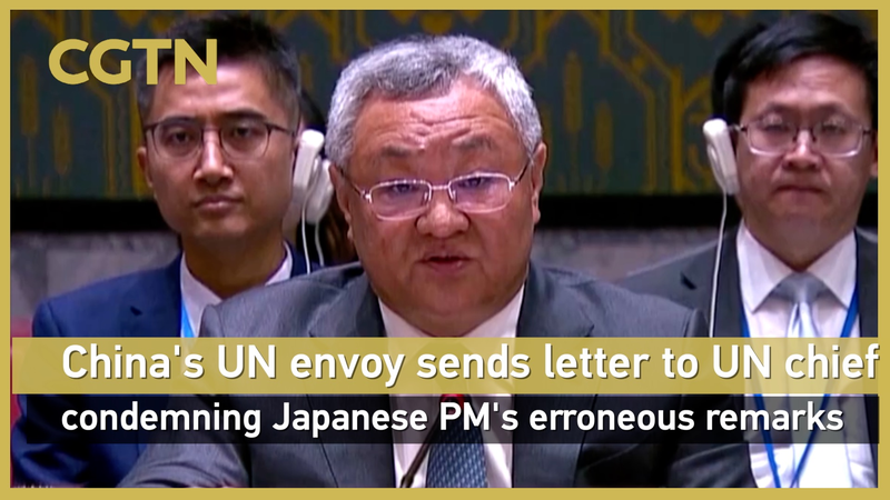 China’s UN Envoy Slams Japan PM’s Taiwan Remarks 🌏 video poster