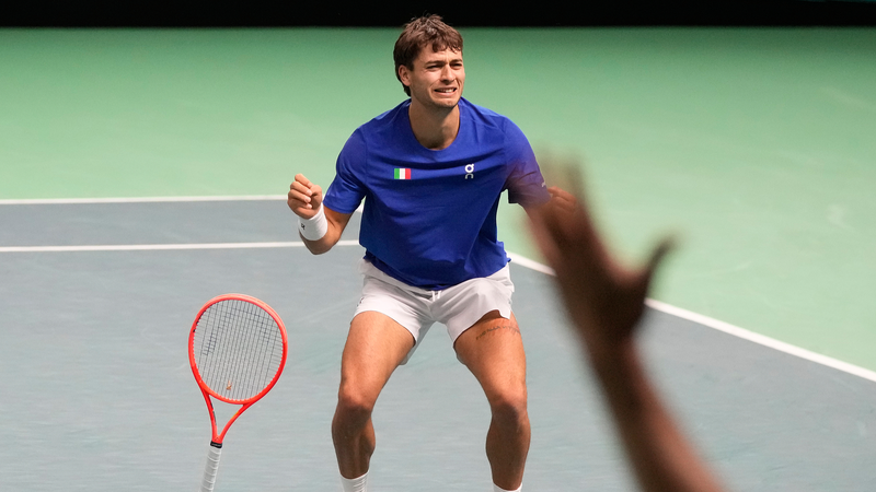 VPYVO5NI2LMMEQZSBALE - Namaste Headlines Cobolli’s Epic Comeback Sends Italy to Davis Cup Final 🎾