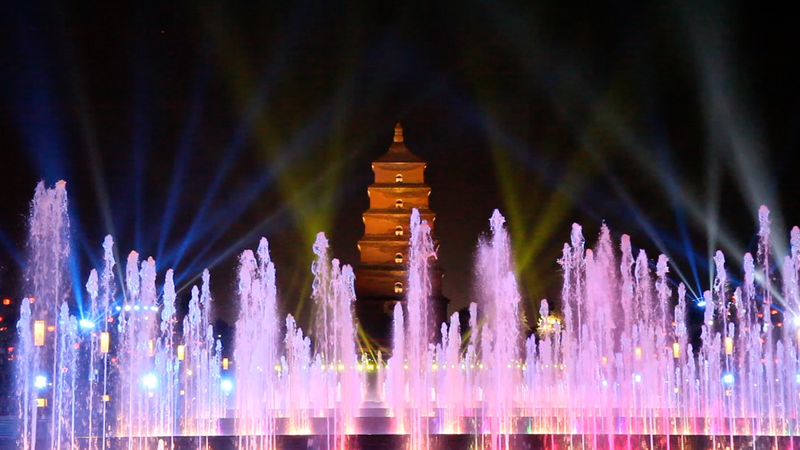 Xi_an_Fountain_Show_Dazzles_with_Light__Water___Music_poster - Namaste Headlines Xi_an_Fountain_Show_Dazzles_with_Light__Water___Music video poster