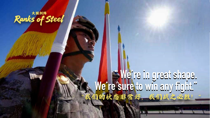 Ranks of Steel: Parade Troops Brimming with Confidence 💪 video poster
