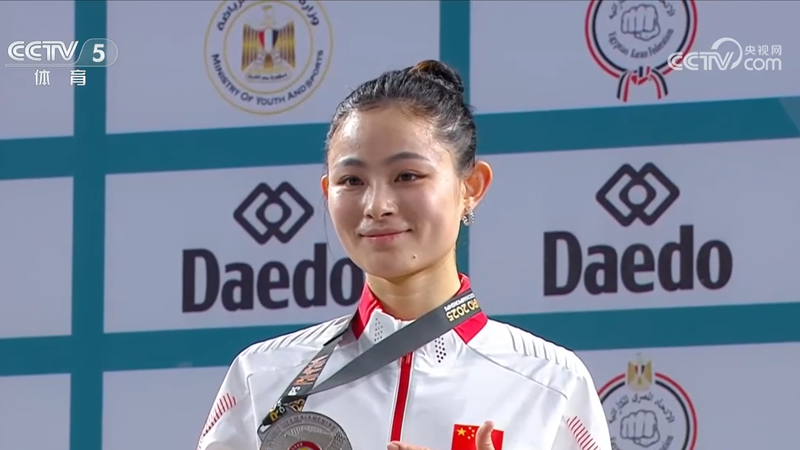 Gong Li Bags 61kg Silver at WKF World Championships 🥈