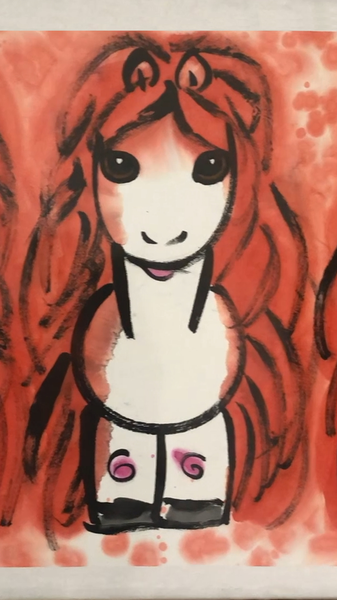 From Ponies to Galloping Steeds: Qiu Liquan’s Horse Art Exhibition in Beijing video poster