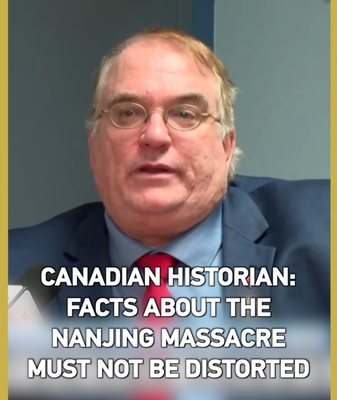 Canadian Historian Urges: Don’t Distort Nanjing Massacre Facts video poster