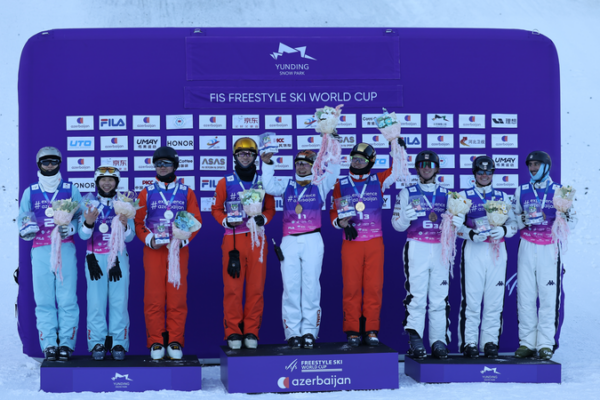 China_Snags_Gold___Silver_in_Mixed_Team_Aerials_at_Chongli_World_Cup
