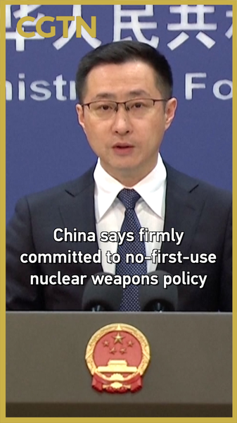 China_Sticks_to_No_First_Use_Nuclear_Pledge__Challenges_US_Arms_Race video poster