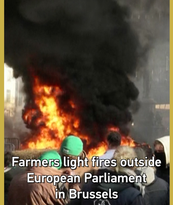 EU_Farmers_Ignite_Fires_in_Brussels_to_Protest_Mercosur_Deal video poster