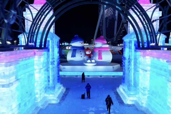 Harbin’s Ice Wonderland: Dazzling Sculptures at World’s Largest Ice & Snow Park video poster