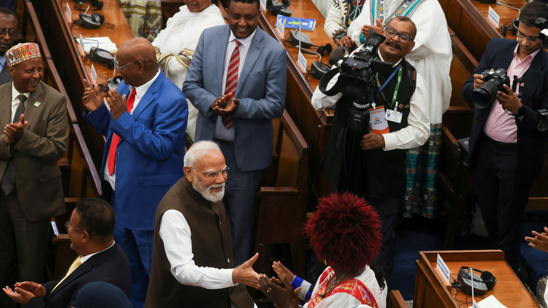 Modi_Addresses_Ethiopian_Parliament__Boosts_Strategic_Partnership - Namaste Headlines Modi_Addresses_Ethiopian_Parliament__Boosts_Strategic_Partnership