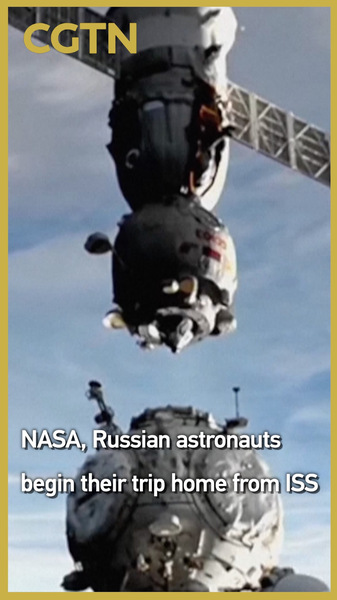 NASA__Roscosmos_Crew_Begin_Journey_Home_From_ISS_After_245_Day_Mission video poster
