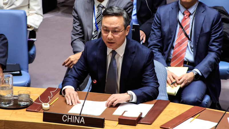 China Condemns Israel’s Somaliland Recognition at UN Meeting