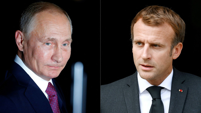 Putin and Macron on the Brink of Dialogue 🤝