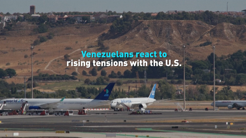 Venezuelans React to US Tensions Amid Military Buildup 🚢 video poster