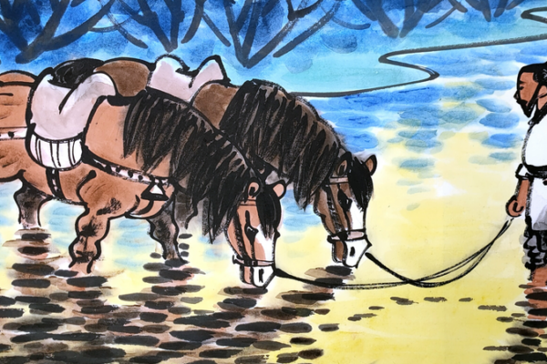 Qiu_Liquan_s_Year_of_the_Horse_Exhibit_Gallops_into_Beijing