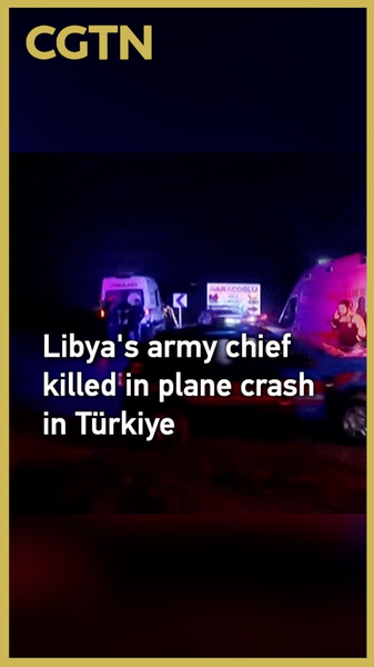 Tragic Crash: Libya’s Army Chief Killed Near Ankara video poster