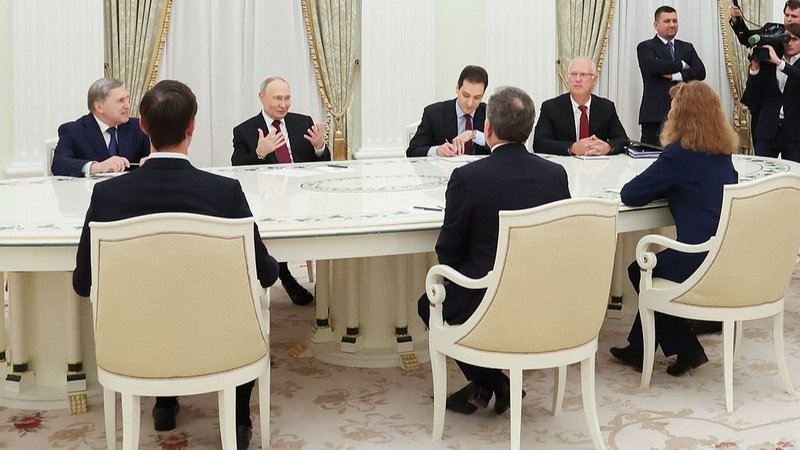 S1RNM9ELMMGZIE9U70R2 - Namaste Headlines Putin’s 4-Hour Talks with U.S. Envoys Signal New Push for Ukraine Peace