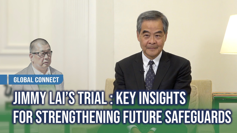 SQD9LN8T285K5CNETPXV - Namaste Headlines Jimmy Lai’s Trial Explained: Leung Chun-ying on Hong Kong’s Legal System video poster