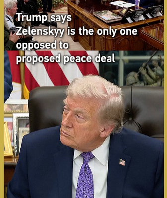 Trump__Zelenskyy_the_Only_One_Opposing_Proposed_Russia_Ukraine_Peace_Deal video poster
