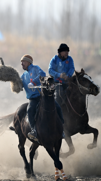 Xinjiang’s Buzkashi Brings New Energy to Rural Life video poster
