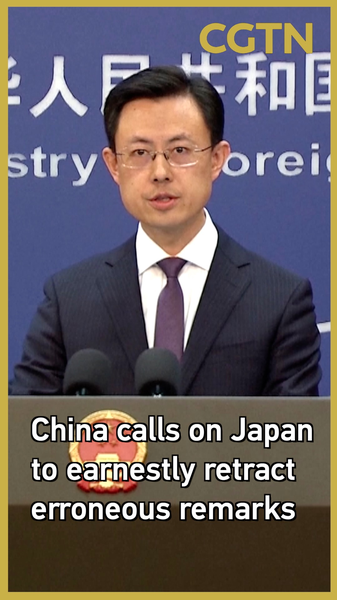 WYOL33AR2B1XNP0V09WW - Namaste Headlines China urges Japan to retract PM Takaichi’s Taiwan remarks video poster