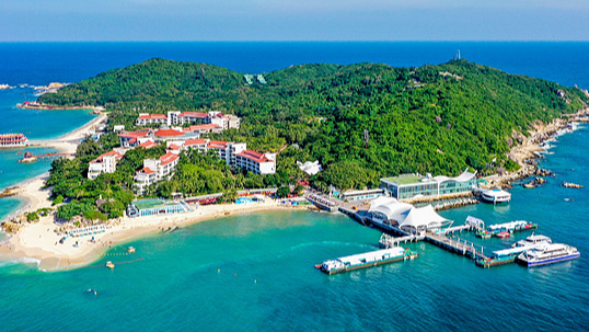 Wuzhizhou Island: Hainan’s Eco-Tourism Gem with Marine Ranch Magic video poster