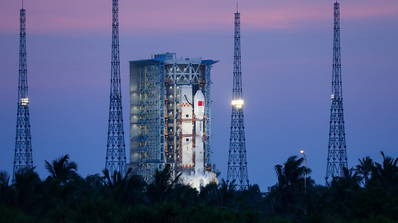 YQWNCT8PETRH5659OK4Q - Namaste Headlines Asia's Largest Satellite Hub in Hainan Prepares for Takeoff 🚀