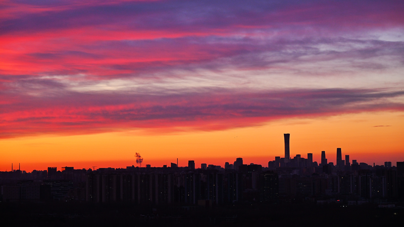 Beijing’s Stunning Morning Glow and Record-Clean Air