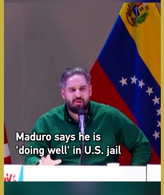 Maduro Says He’s 'Doing Well' in U.S. Jail as Rallies Erupt in Caracas video poster