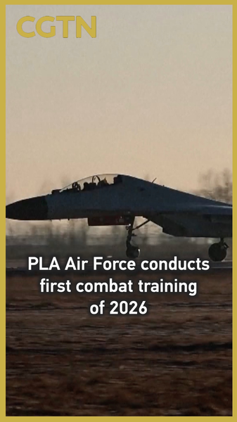 4VRXR1CS59LNTO81F3W7 - Namaste Headlines China’s PLA Air Force Launches First 2026 Combat Drills video poster