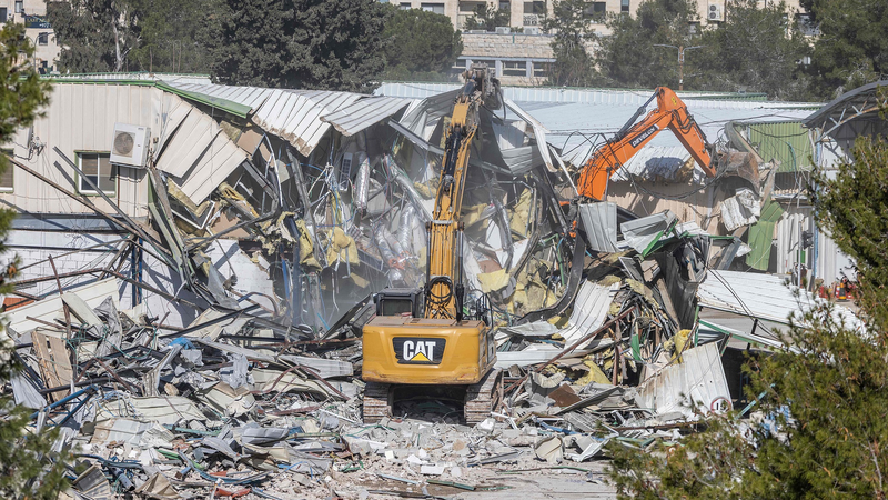 Israel’s Bulldozers Razed UNRWA Site in East Jerusalem, Sparking Outcry