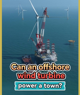 Can One 20MW Offshore Wind Turbine Power a Town? 🌊⚡ video poster