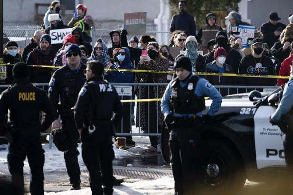 Minneapolis Erupts in ‘Noise Demo’ as ICE Launches Major Enforcement video poster