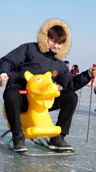 Bosten_Lake_Winter_Wonderland__Ice_Go_Karts__Hotpot___Fireworks video poster