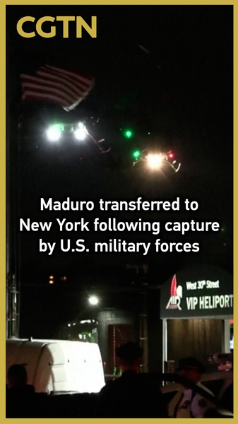Nicolás Maduro Captured by US Forces, Flown to New York video poster