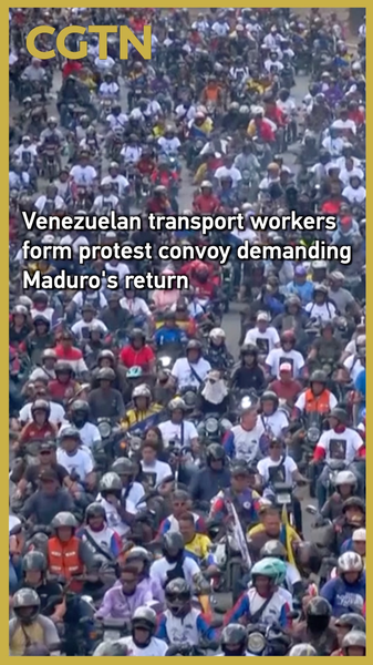 Caracas Convoy Demands Maduro’s Release video poster