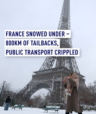 France_Braces_for__Meteorological_Bomb__Storm_Goretti_After_Snows video poster