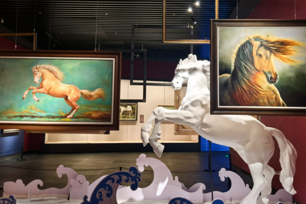 Galloping_into_Spring__Horse_themed_Art_Exhibition_in_Shenyang