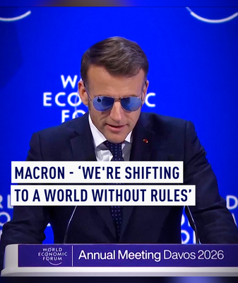 Macron_at_Davos_2026__Respect_over_Bullies__Rule_of_Law_over_Brutality video poster
