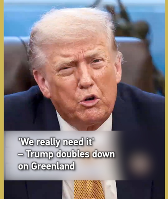 Trump Doubles Down on Greenland: 'We Really Need It' 🧊 video poster