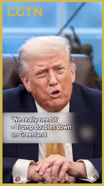 Trump Doubles Down on Greenland: 'We Really Need It' 🧊 video poster