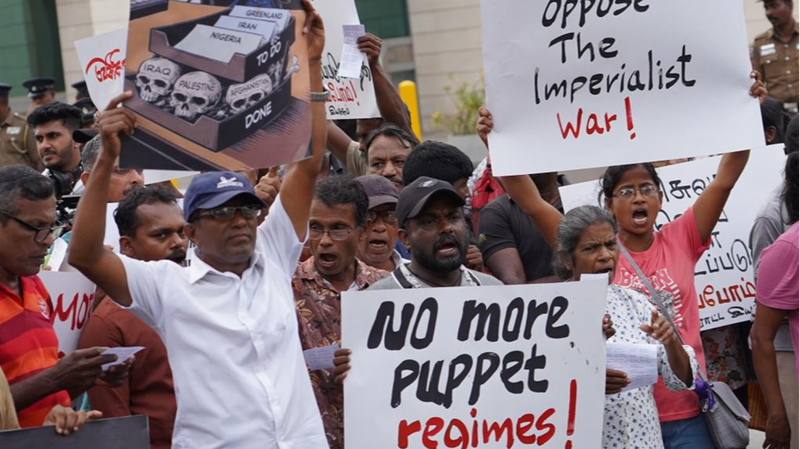 PFJACCO5UZEJF055DRRV - Namaste Headlines Venezuela Raid: US Intervention Sparks ‘Yankee, Go Home’ Resurgence