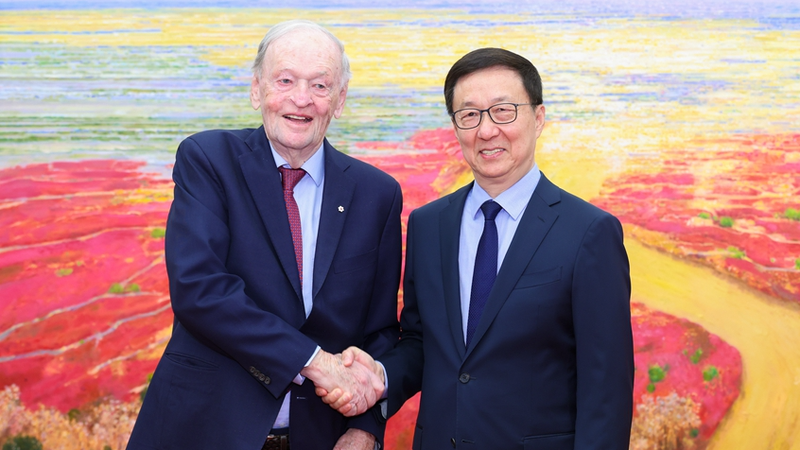 China’s VP Han Zheng Meets Ex-Canadian PM Jean Chrétien in Beijing