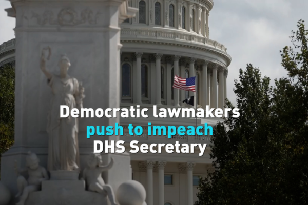 US_Democrats_Push_to_Impeach_DHS_Secretary_Over_Fatal_ICE_Raid video poster